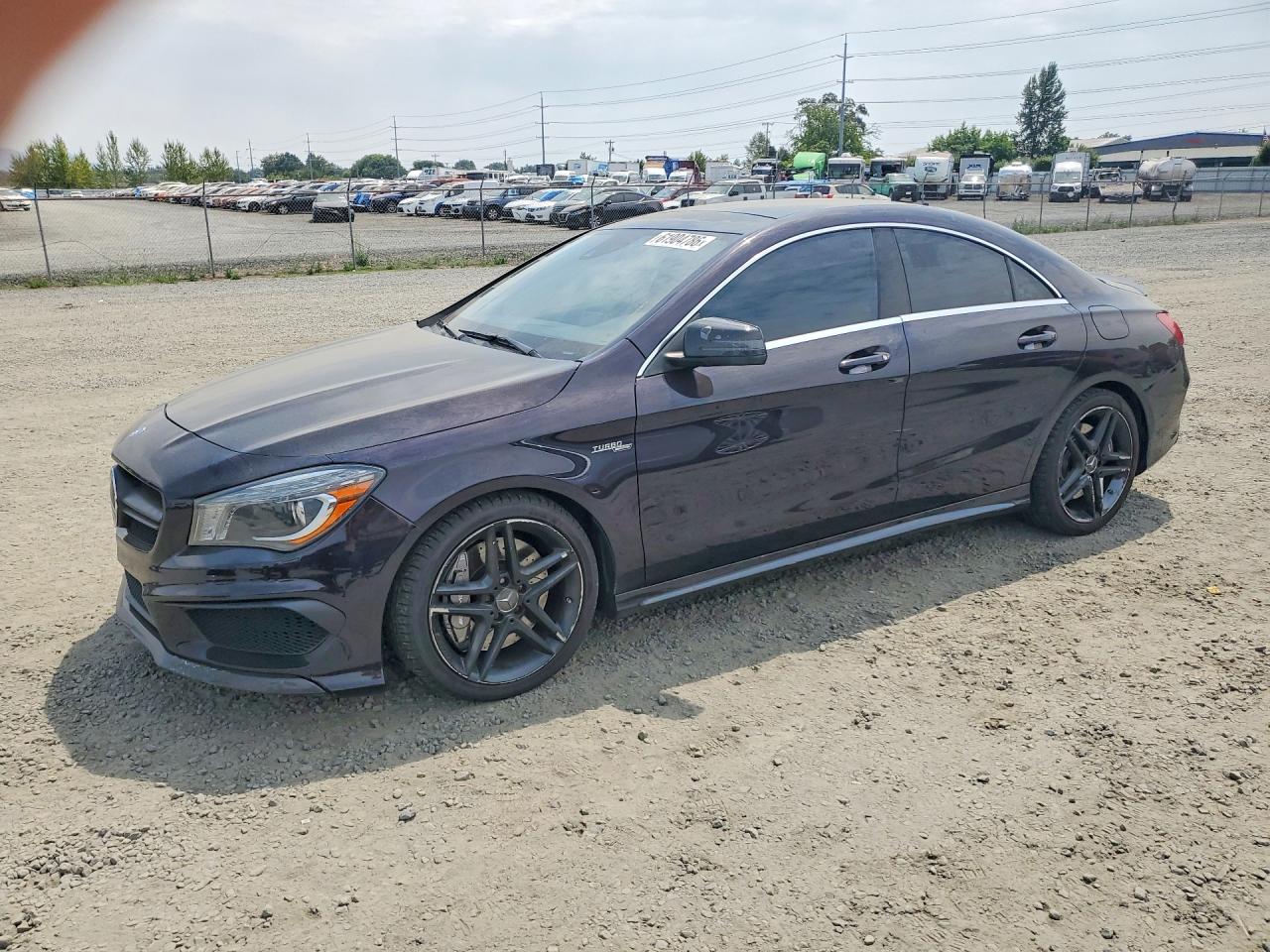 2014 Mercedes-benz Cla 45 Amg Черный vin: WDDSJ5CB0EN086345