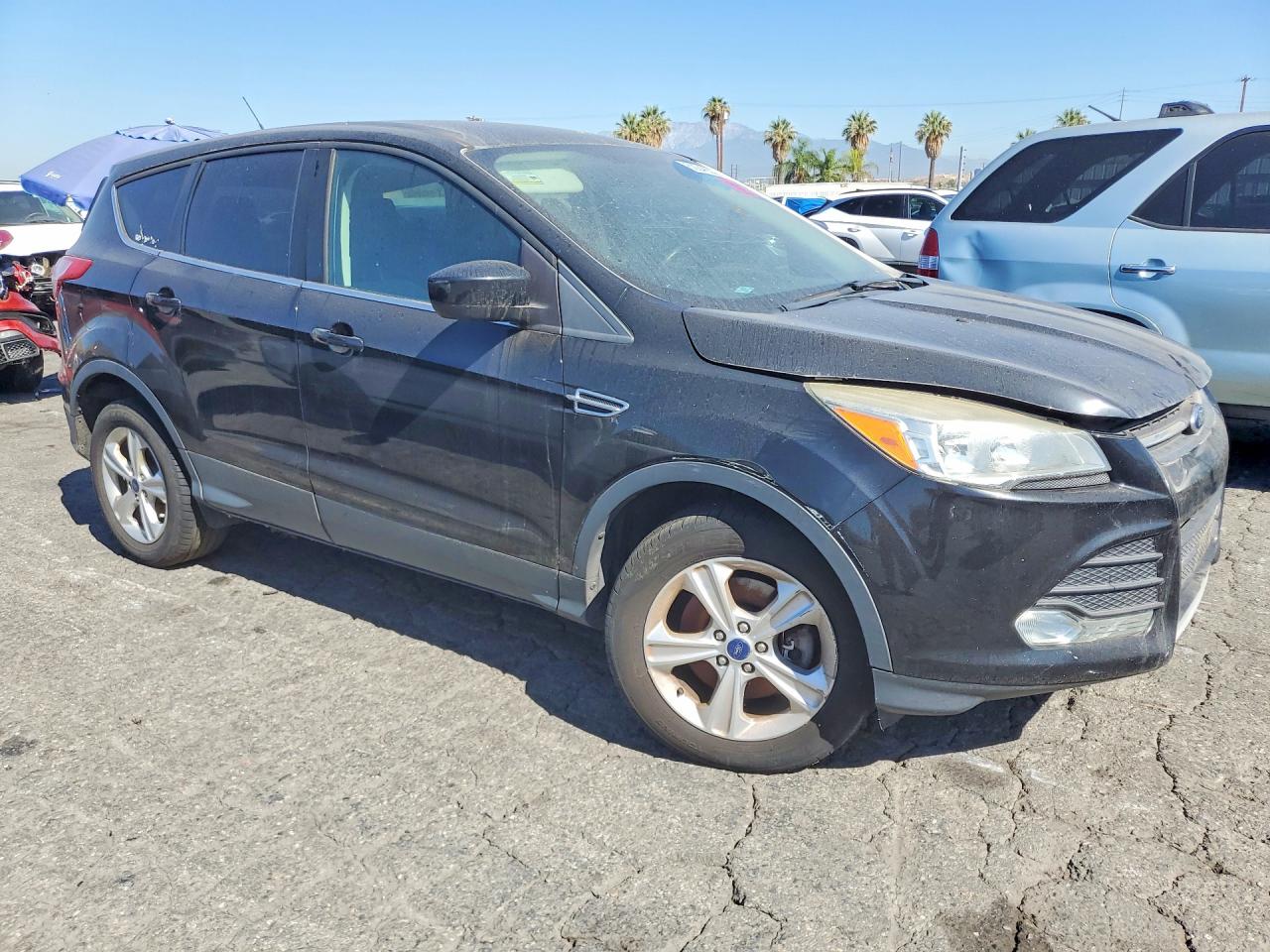 2013 Ford Escape Se Black vin: 1FMCU9GX9DUD76375