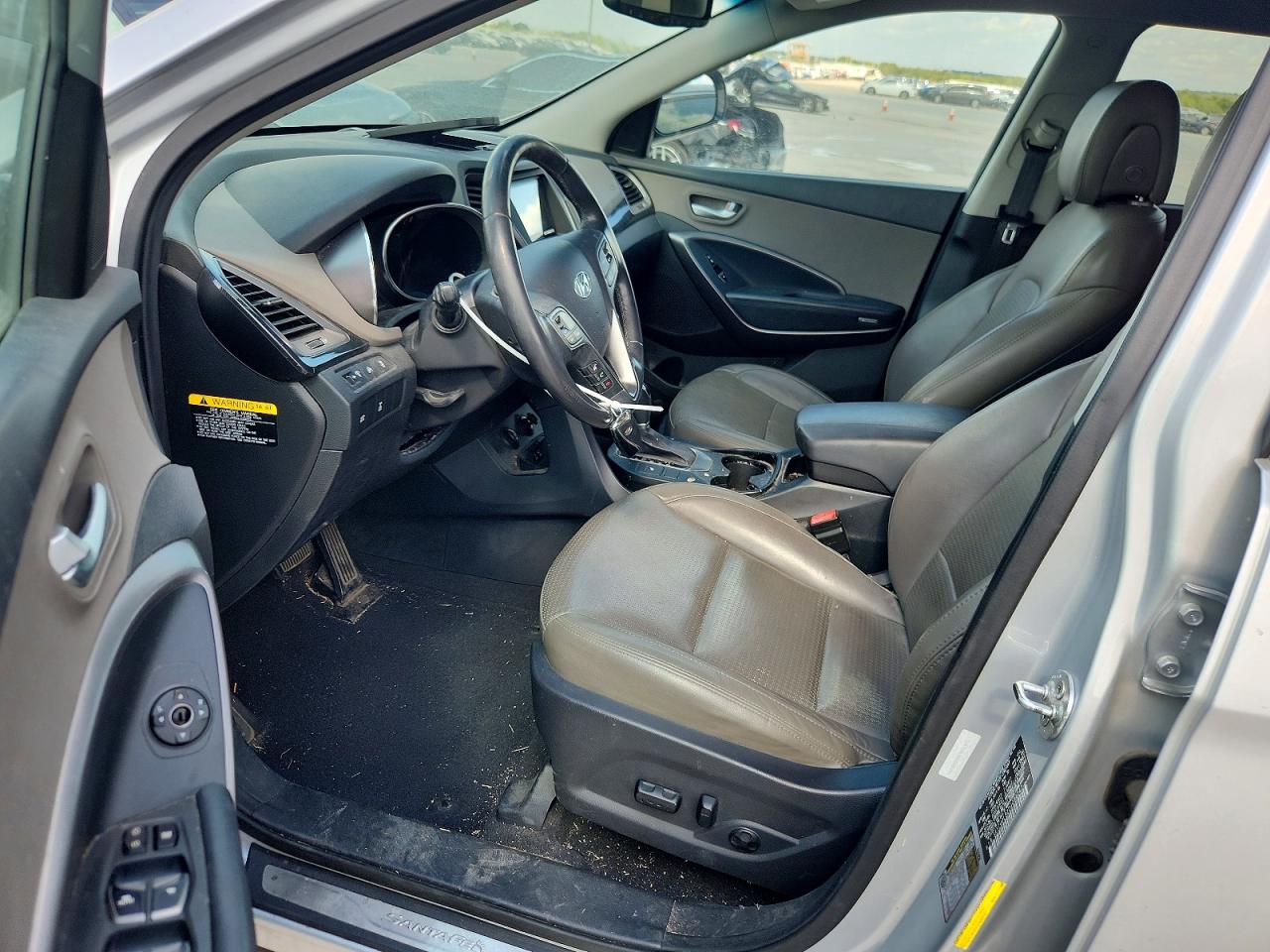 2013 Hyundai Santa Fe Sport 2.4l Silver vin: 5XYZUDLB2DG084242