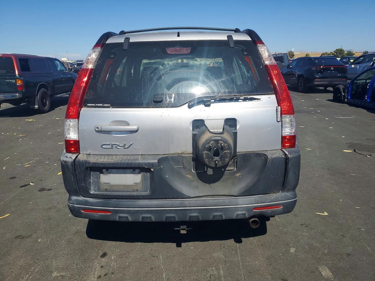 2006 Honda Cr-v Lx Silver vin: JHLRD78506C016293