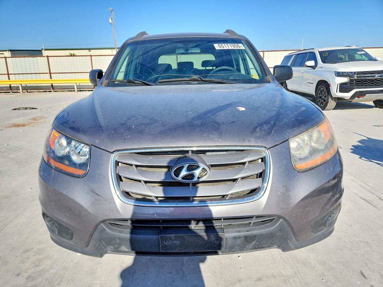 2010 Hyundai Santa Fe Gls Gray vin: 5NMSG3AB2AH408698