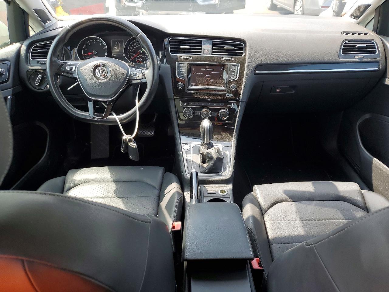2015 Volkswagen Golf White vin: 3VW217AUXFM066137