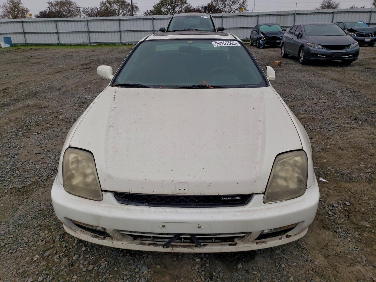2001 Honda Prelude White vin: JHMBB61431C006557