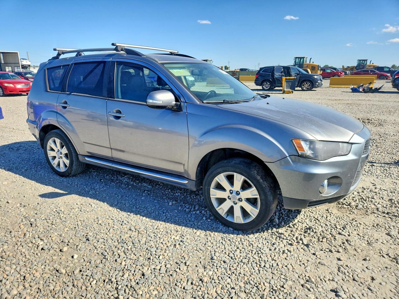 2013 Mitsubishi Outlander Se White vin: JA4AS3AW0DU003833
