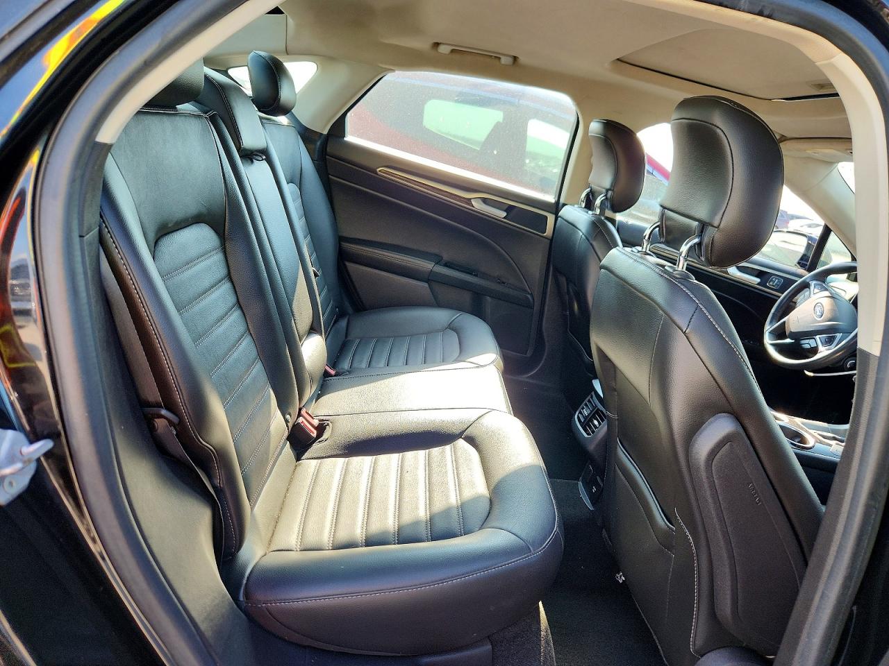 2014 Ford Fusion Se Black vin: 3FA6P0HD6ER108701
