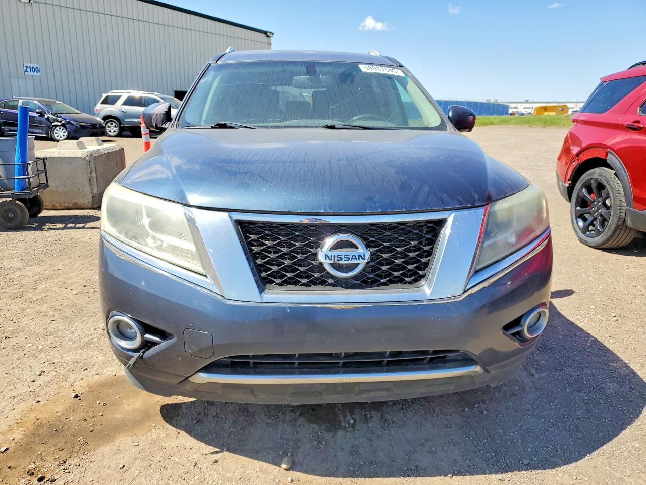 2014 Nissan Pathfinder S Blue vin: 5N1AR2MM5EC648521