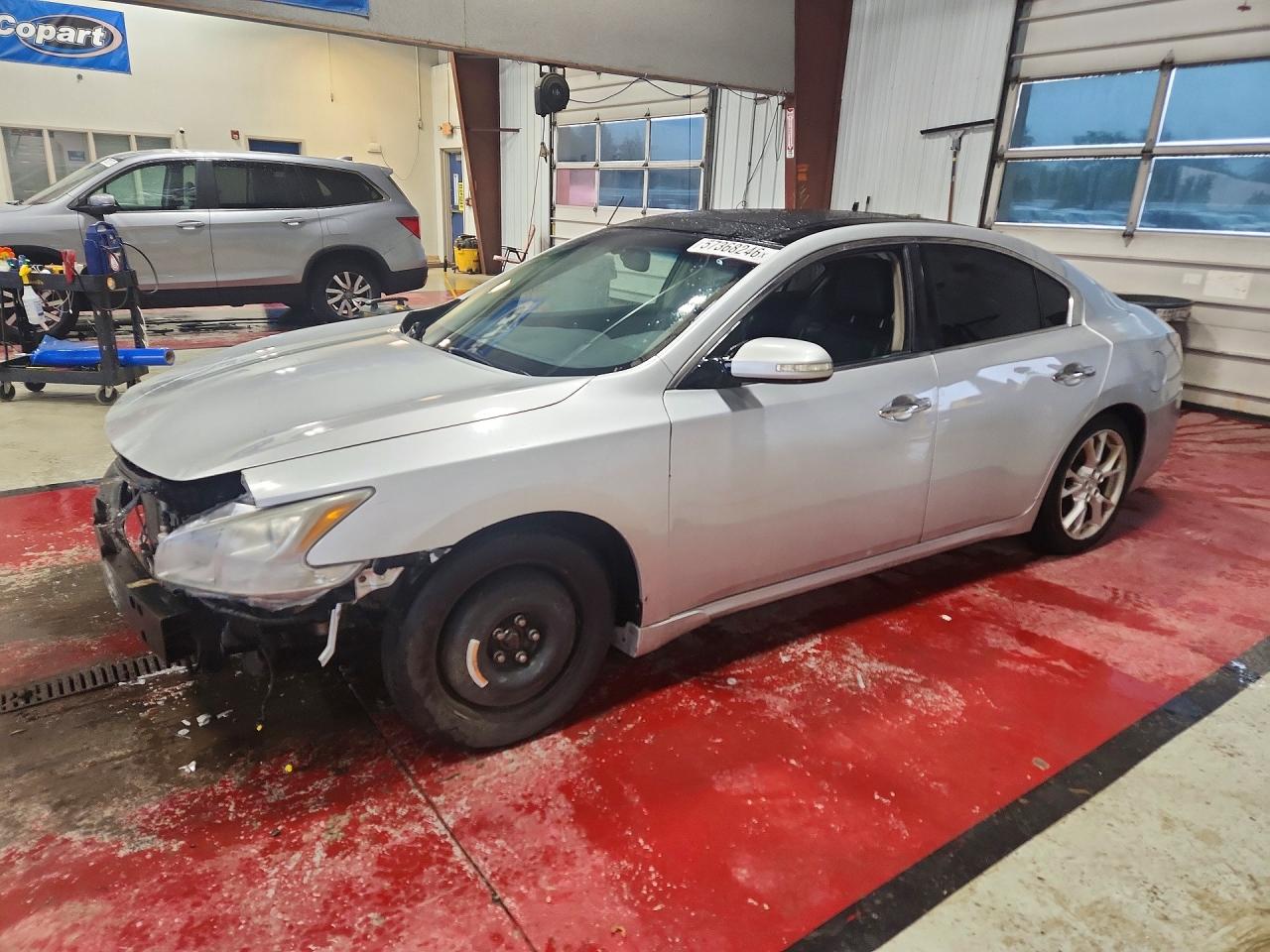 2013 Nissan Maxima 3.5 S Silver vin: 1N4AA5AP9DC813728