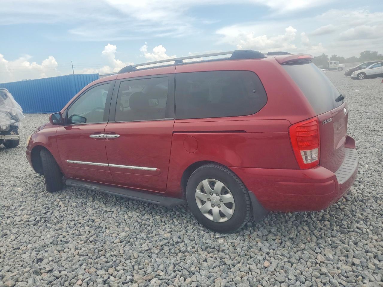 2008 Hyundai Entourage Gls Red vin: KNDMC233486050922