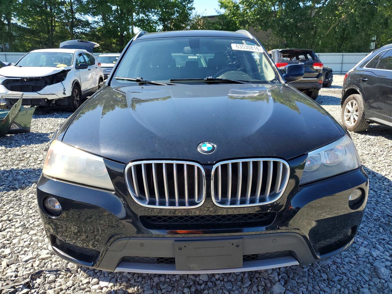 2014 Bmw X3 Xdrive28i Черный vin: 5UXWX9C59E0D25157