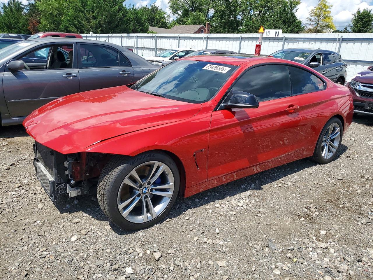 2015 Bmw 435 Xi Red vin: WBA3R5C52FK189199