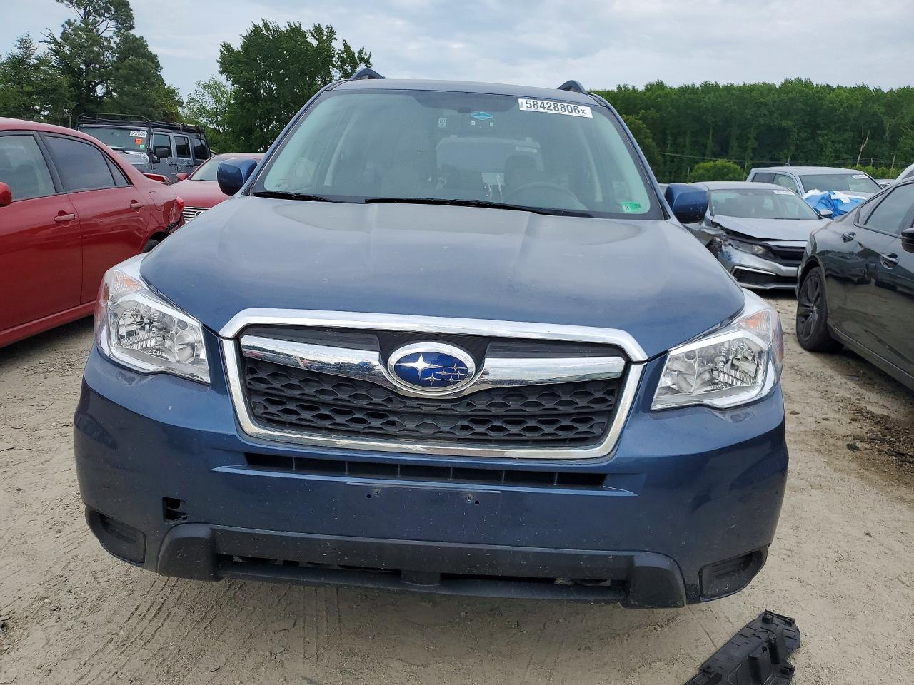 2014 Subaru Forester 2.5i Premium Blue vin: JF2SJAECXEH454734