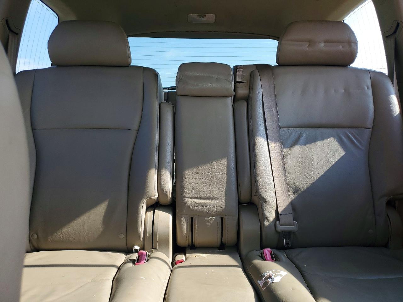 2009 Toyota Highlander Limited White vin: JTEDS42A792092827