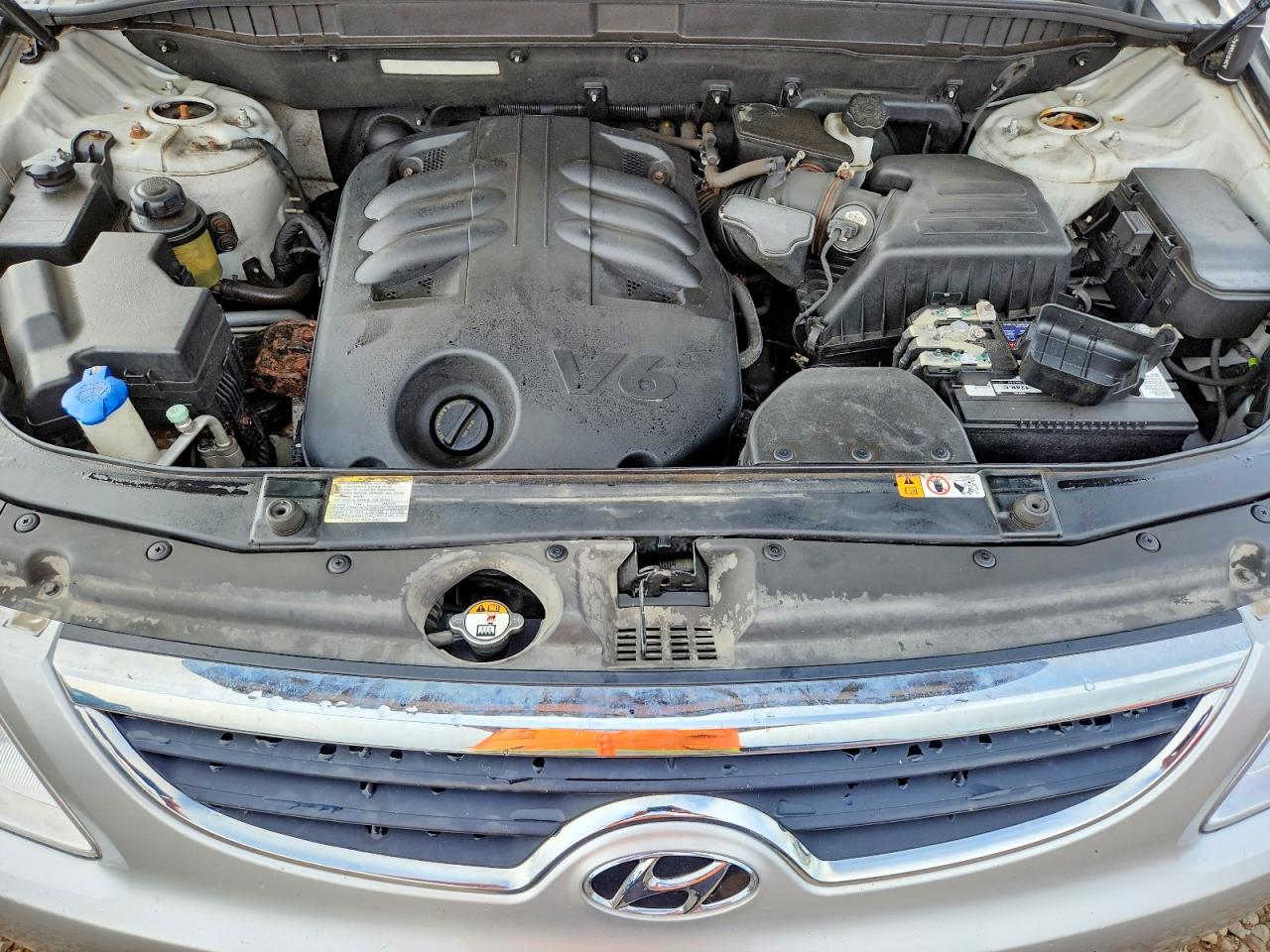 2012 Hyundai Veracruz Limited Silver vin: KM8NUDCC3CU200872