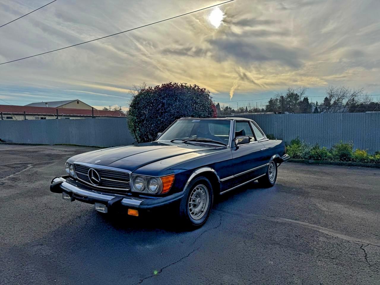 1977 Mercedes Benz 450 Sl Blue vin: 10704412040681