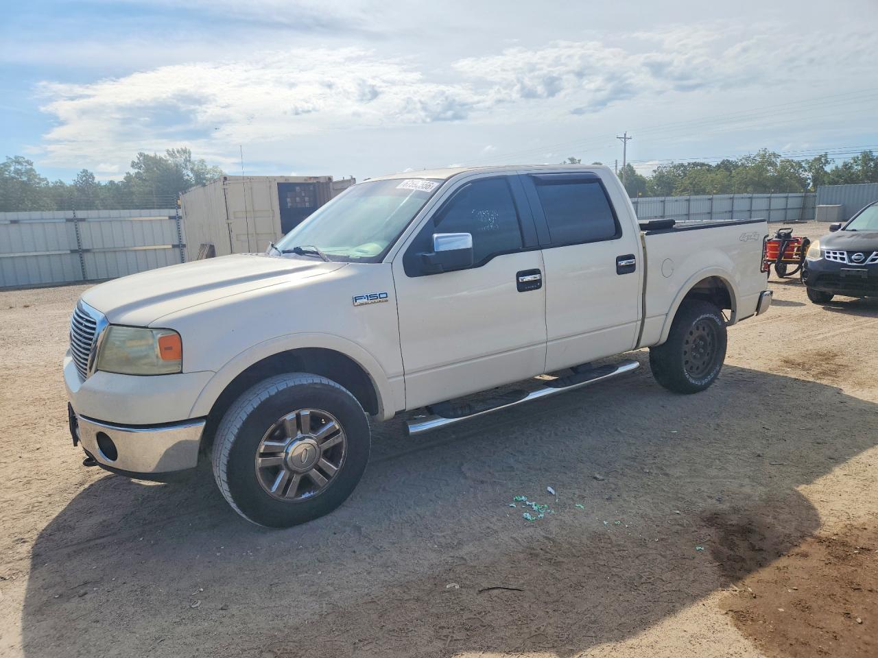 2008 Ford F150 Supercrew White vin: 1FTPW14V68KF06862