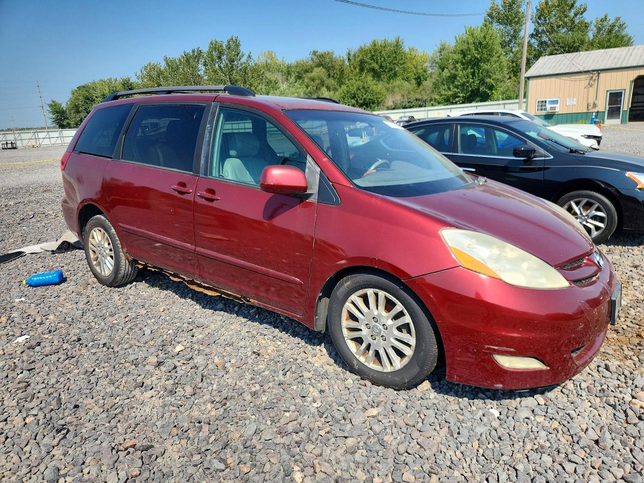 2008 Toyota Sienna Xle Темно-бордовый vin: 5TDZK22C48S169273