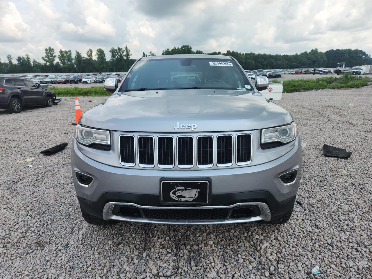 2015 Jeep Grand Cherokee Limited Silver vin: 1C4RJEBG6FC235344