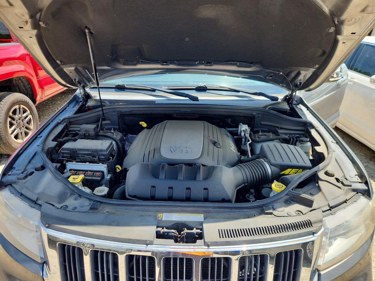 2012 Jeep Grand Cherokee Limited Серый vin: 1C4RJFBT4CC222249