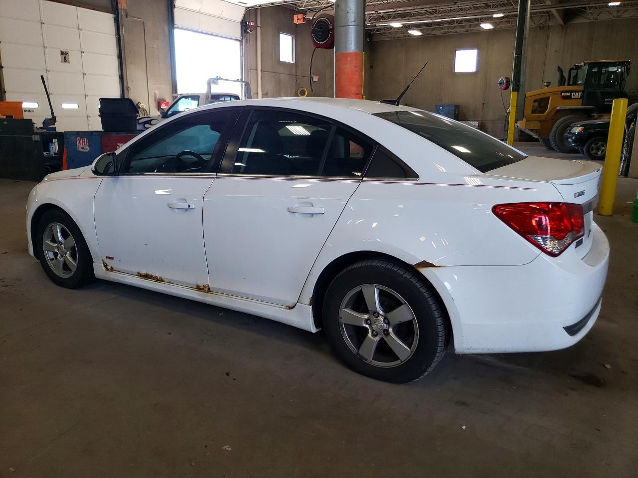 2014 Chevrolet Cruze Lt White vin: 1G1PC5SB8E7452688