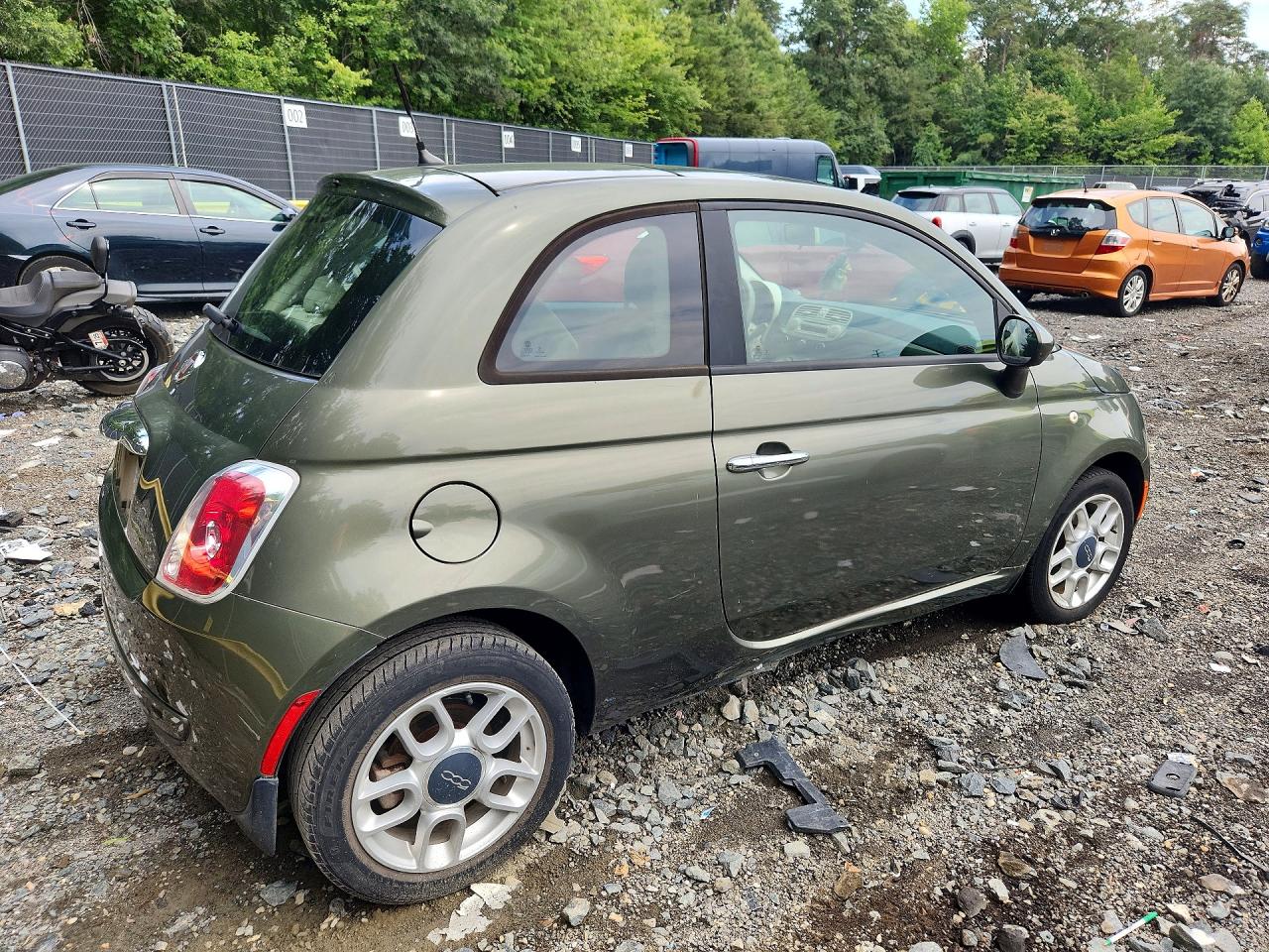 2013 Fiat 500 Pop Green vin: 3C3CFFAR6DT515917