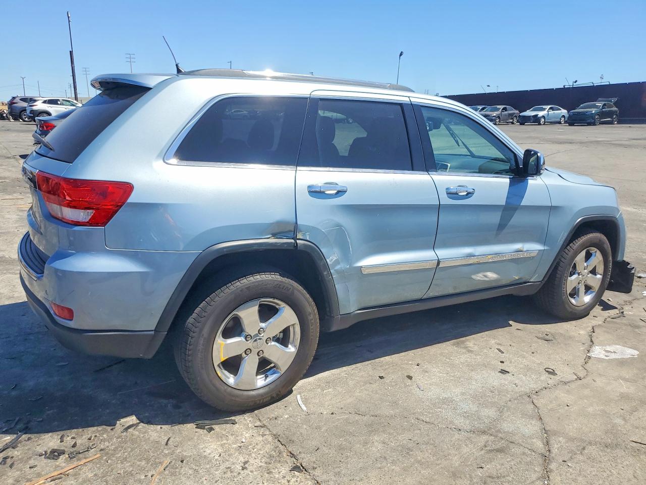 2013 Jeep Grand Cherokee Limited Blue vin: 1C4RJEBT1DC526828