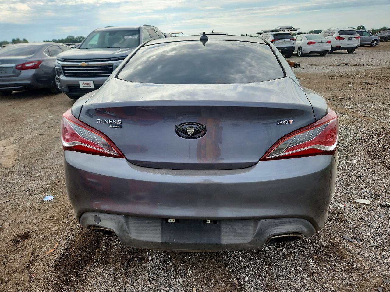 2013 Hyundai Genesis Coupe 2.0t Premium Серый vin: KMHHT6KD1DU112331