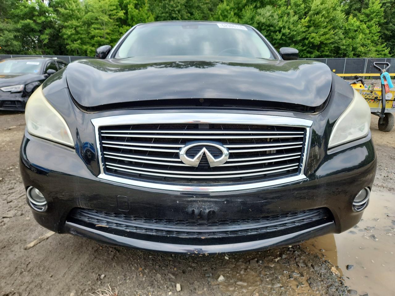 2013 Infiniti M37 Base Black vin: JN1BY1AP9DM513526