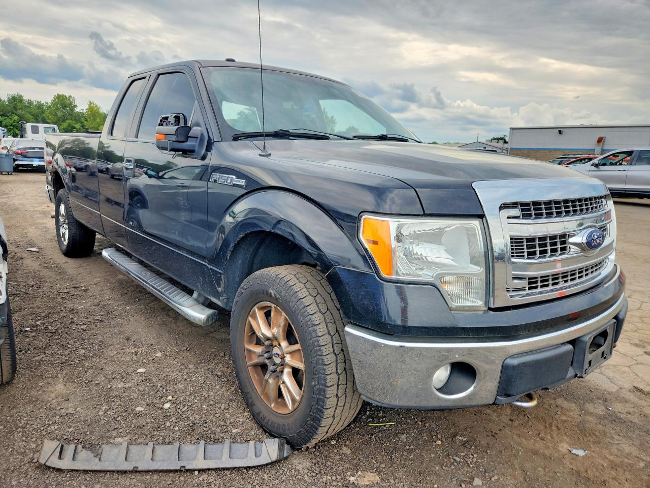 2013 Ford F150 Super Cab Black vin: 1FTFX1EF8DKF41011