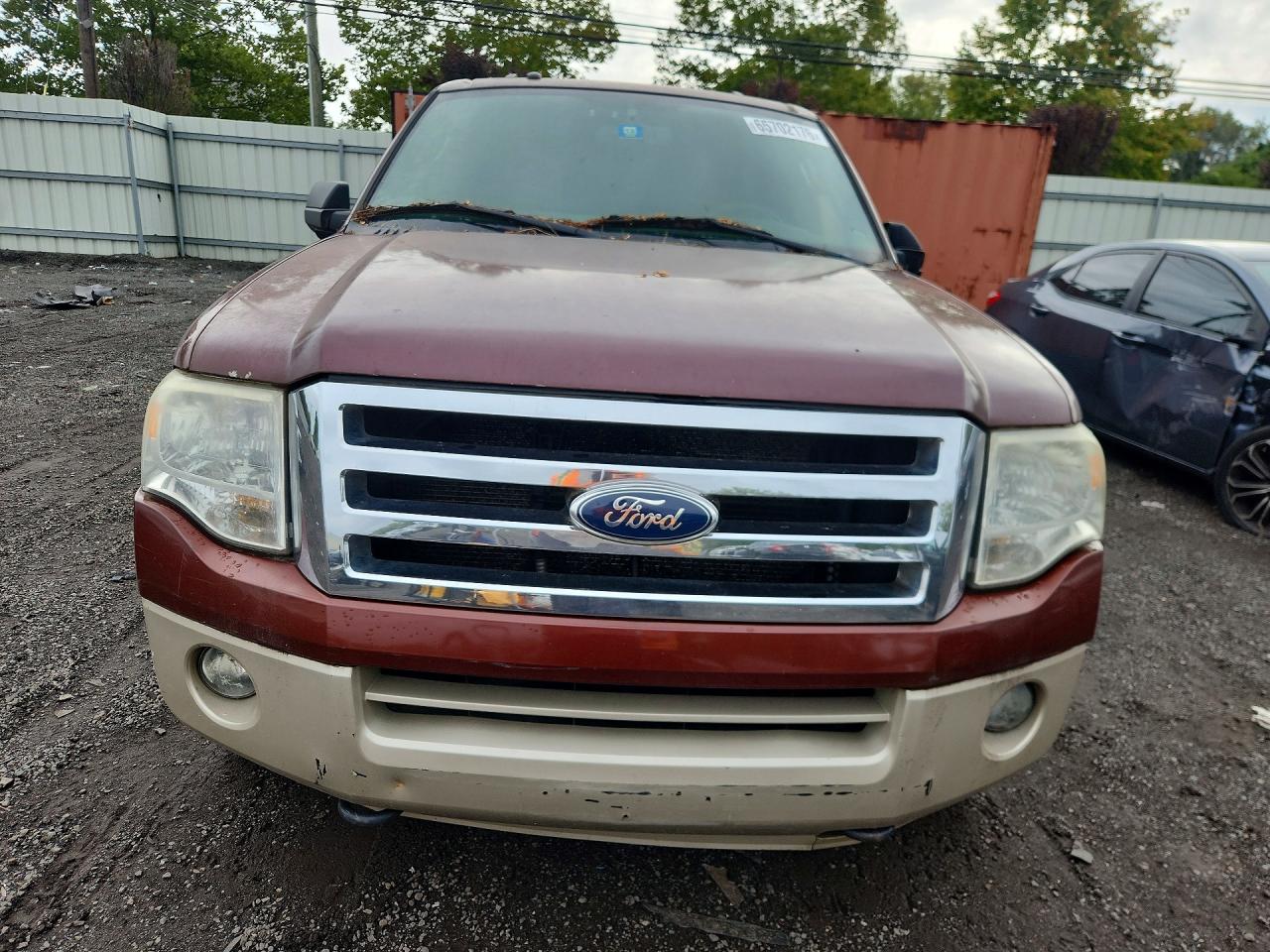 2008 Ford Expedition El Eddie Bauer Burgundy vin: 1FMFK18588LA67252