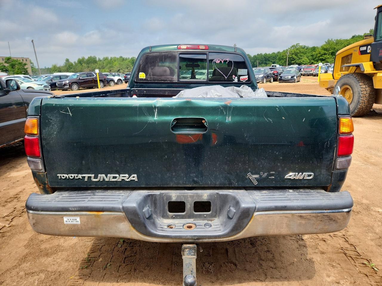 2001 Toyota Tundra Sr5 Green vin: 5TBBT441X1S202989