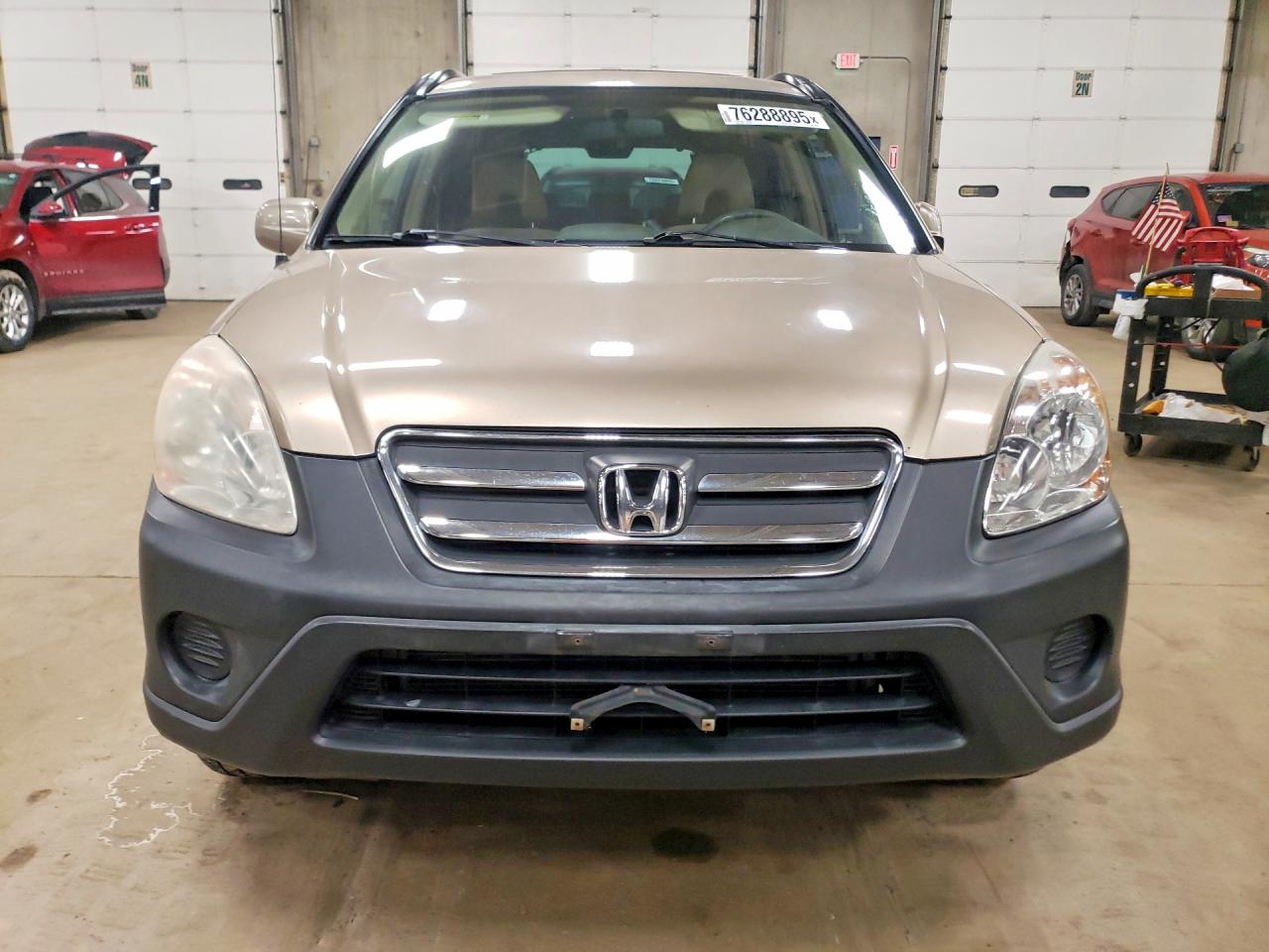 2005 Honda Cr-v Ex Tan vin: JHLRD78835C062788