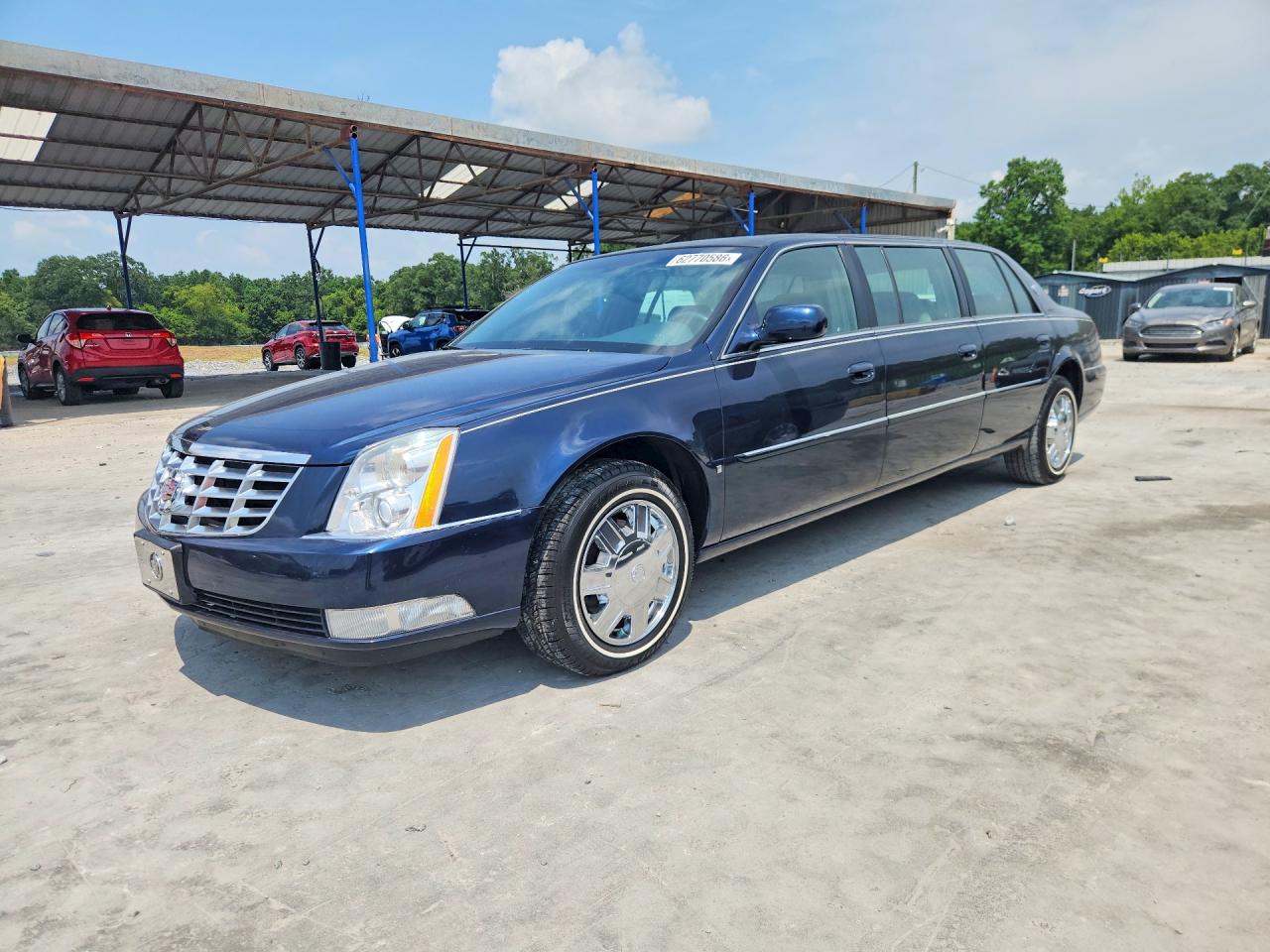 2007 Cadillac Professional Chassis Синий vin: 1GEEH96YX7U550428