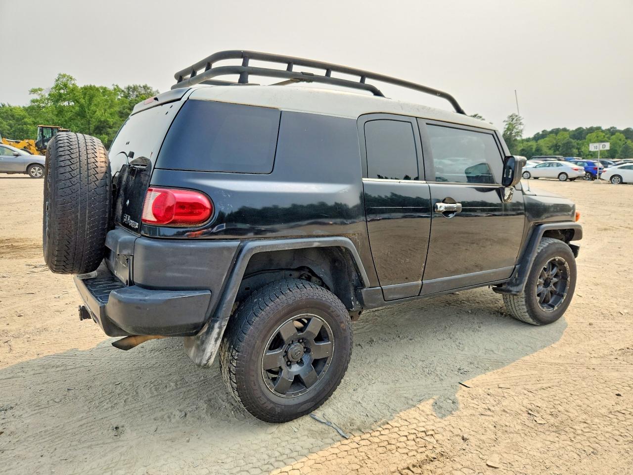 2007 Toyota Fj Cruiser Base Black vin: JTEZU11F770004833