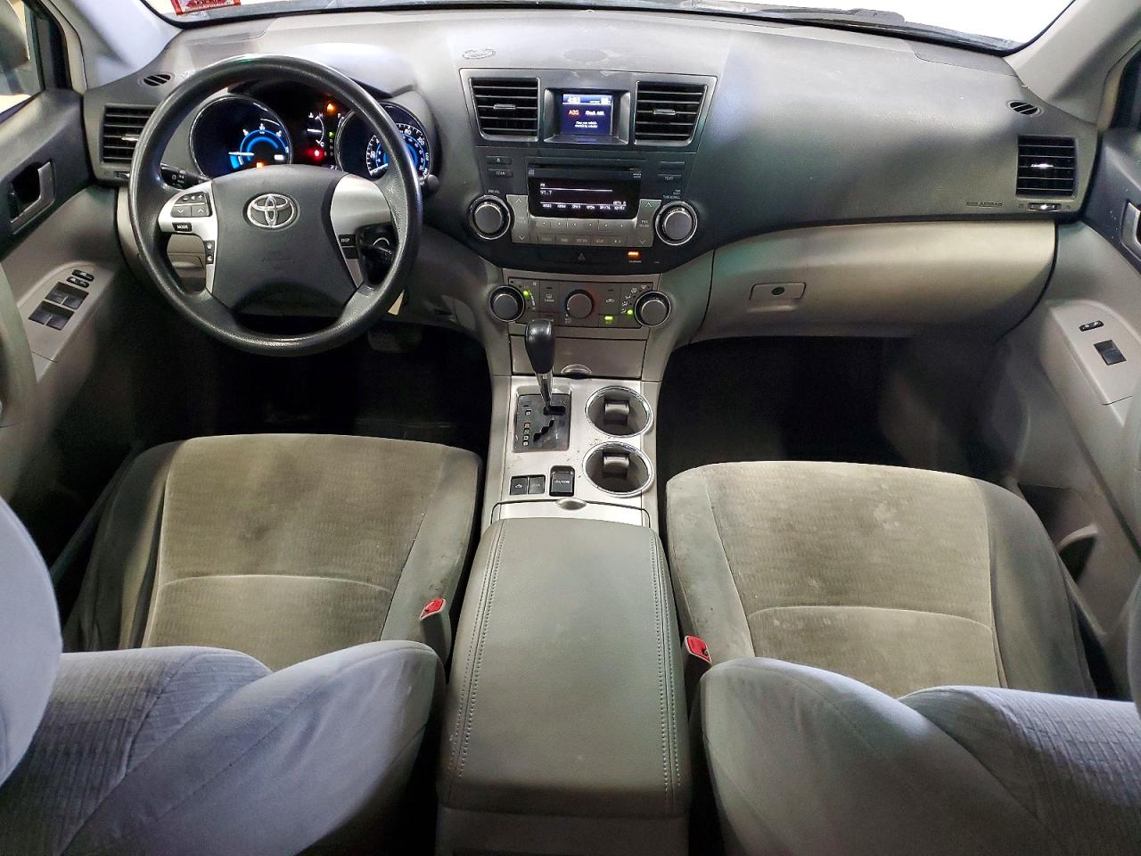 2012 Toyota Highlander Hybrid White vin: JTEBC3EH3C2009781