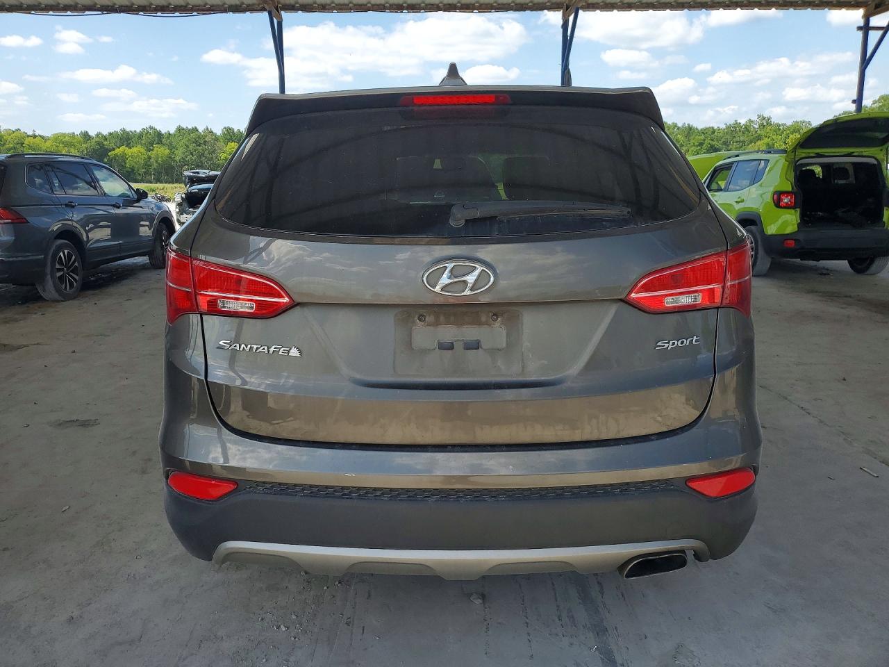 2014 Hyundai Santa Fe Sport 2.4l Gray vin: 5XYZT3LB3EG162574