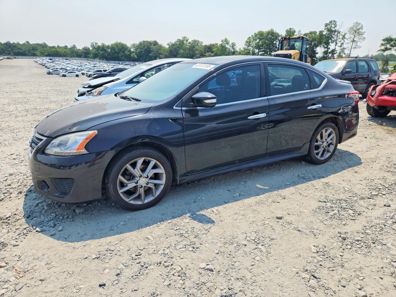2015 Nissan Sentra Sr Black vin: 3N1AB7AP0FY352886