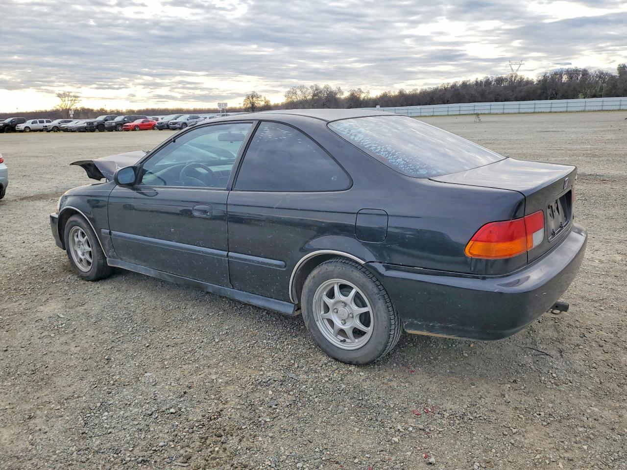 1996 Honda Civic Hx Black vin: 1HGEJ7120TL033869