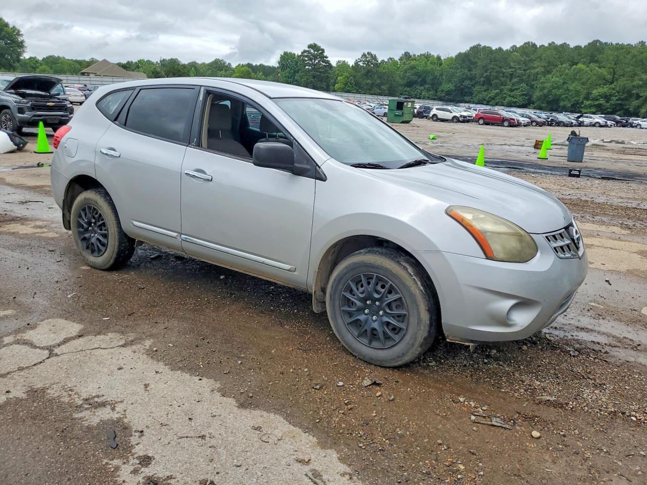 2014 Nissan Rogue Select S Silver vin: JN8AS5MT6EW604533
