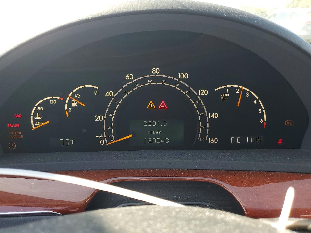2006 Mercedes-benz S 430 4matic Silver vin: WDBNG83J26A482430