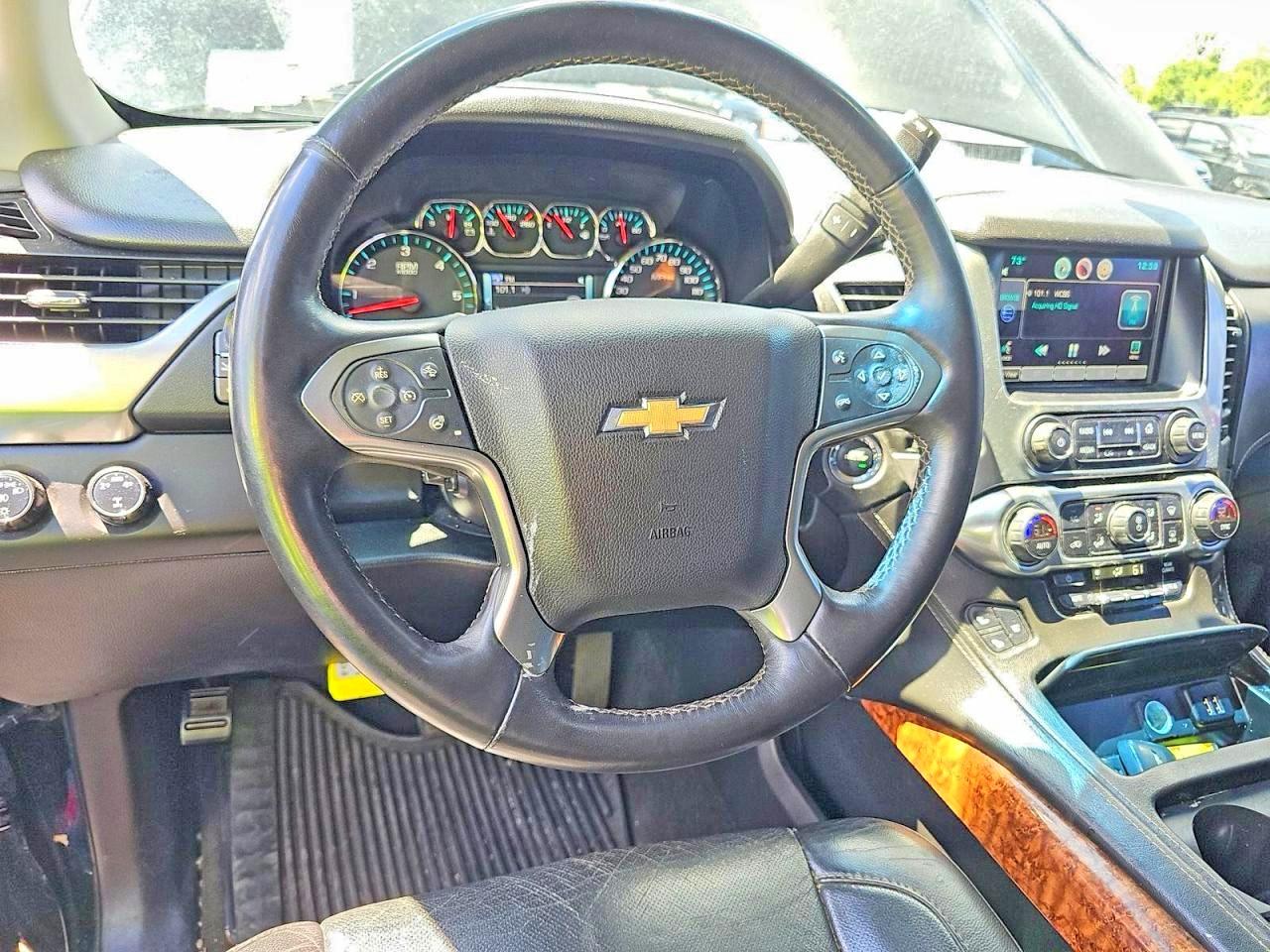 2015 Chevrolet Suburban K1500 Ltz Black vin: 1GNSKKKC8FR722852