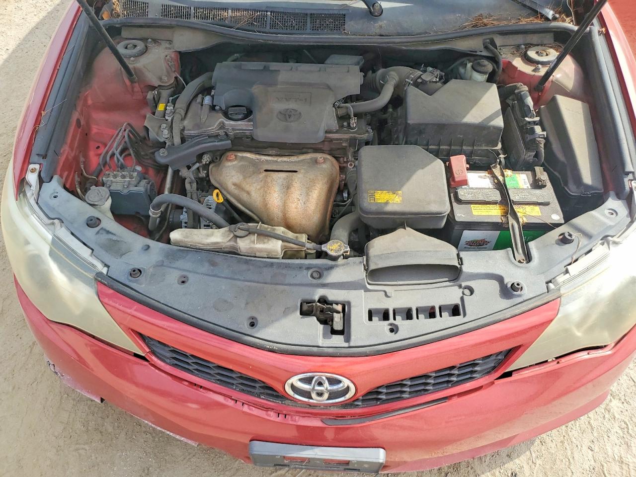 2012 Toyota Camry Se Red vin: 4T1BF1FK9CU569685