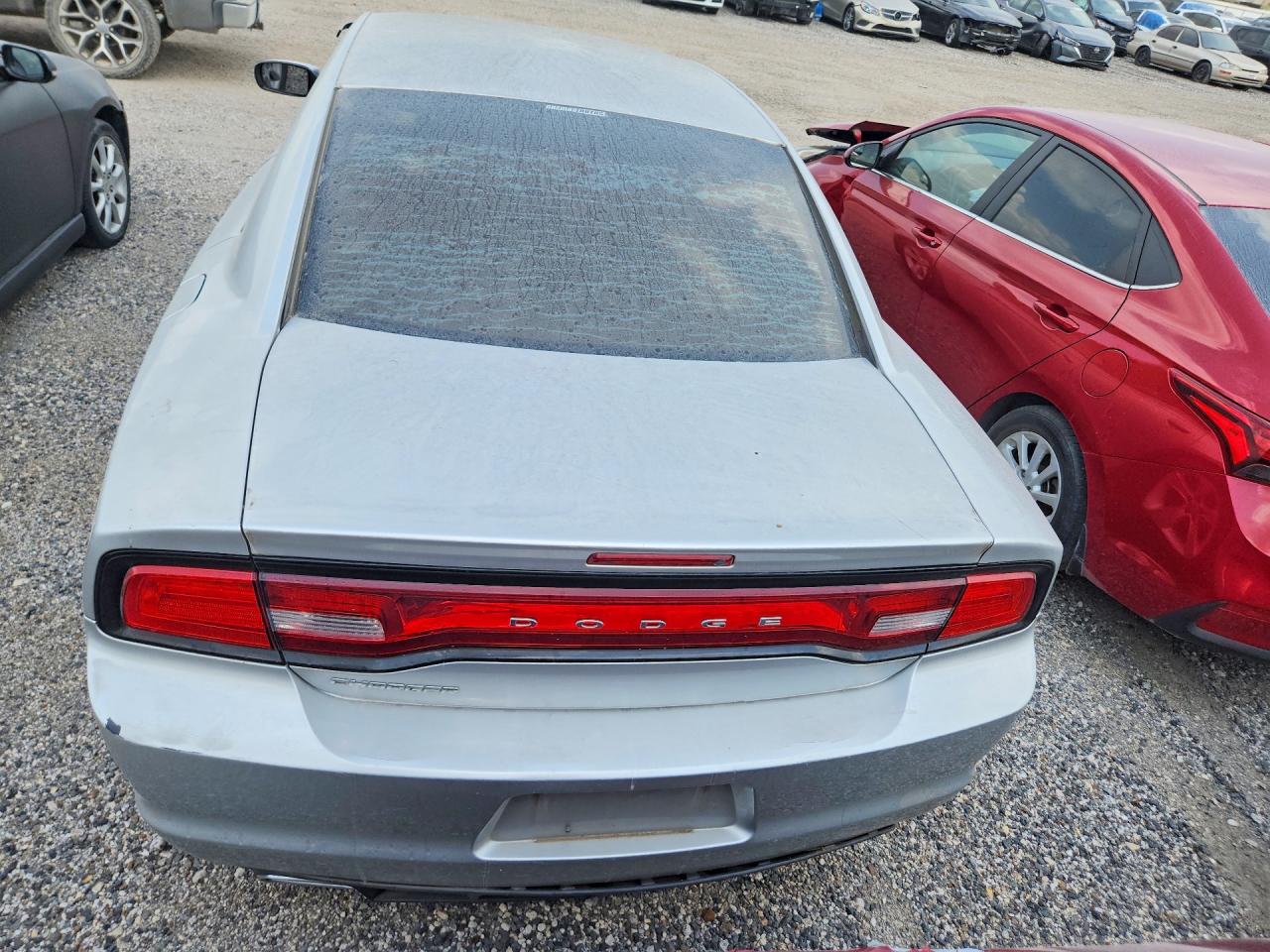 2012 Dodge Charger Se Silver vin: 2C3CDXBG9CH119299