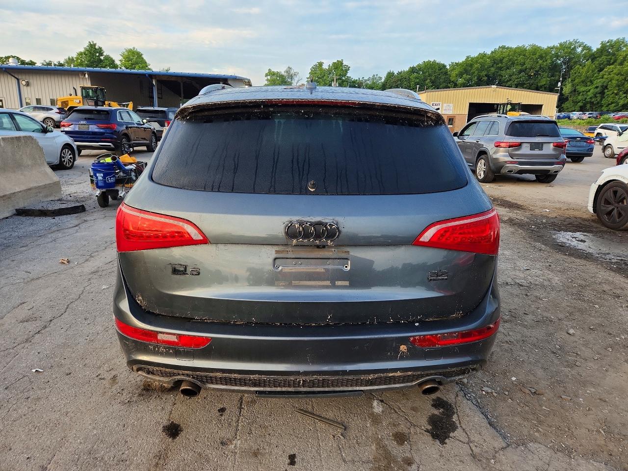 2012 Audi Q5 Premium Plus Gray vin: WA1DKAFP4CA129356