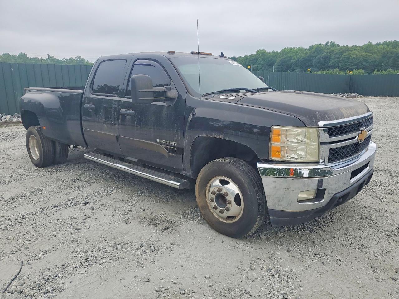 2013 Chevrolet Silverado C3500 Lt Black vin: 1GC4C0C89DF167728