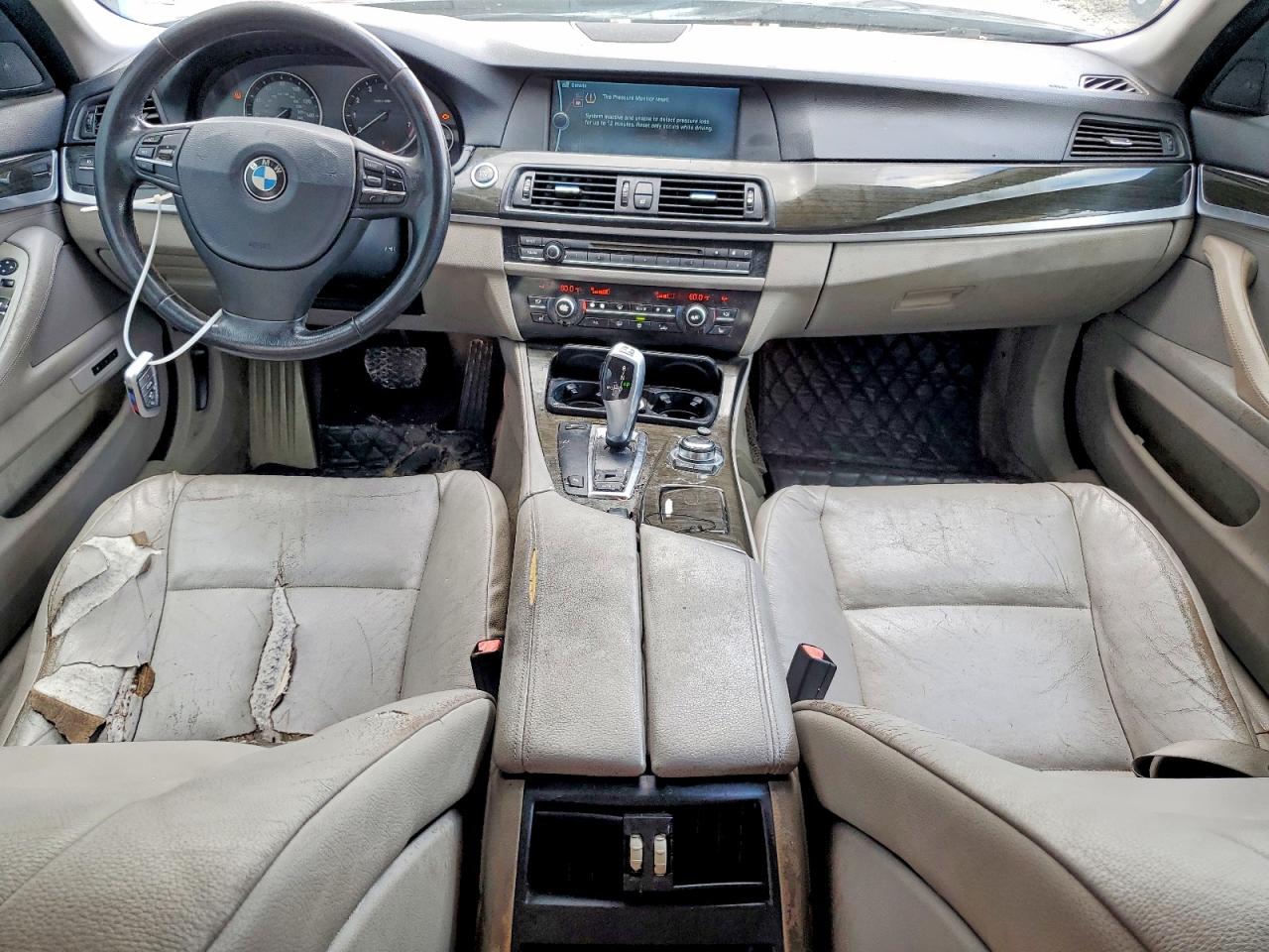 2011 Bmw 535 I Gray vin: WBAFR7C56BC604490
