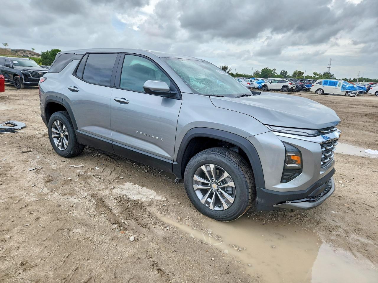 2026 Chevrolet Equinox Lt Серый vin: 3GNAXHEG1TL359926