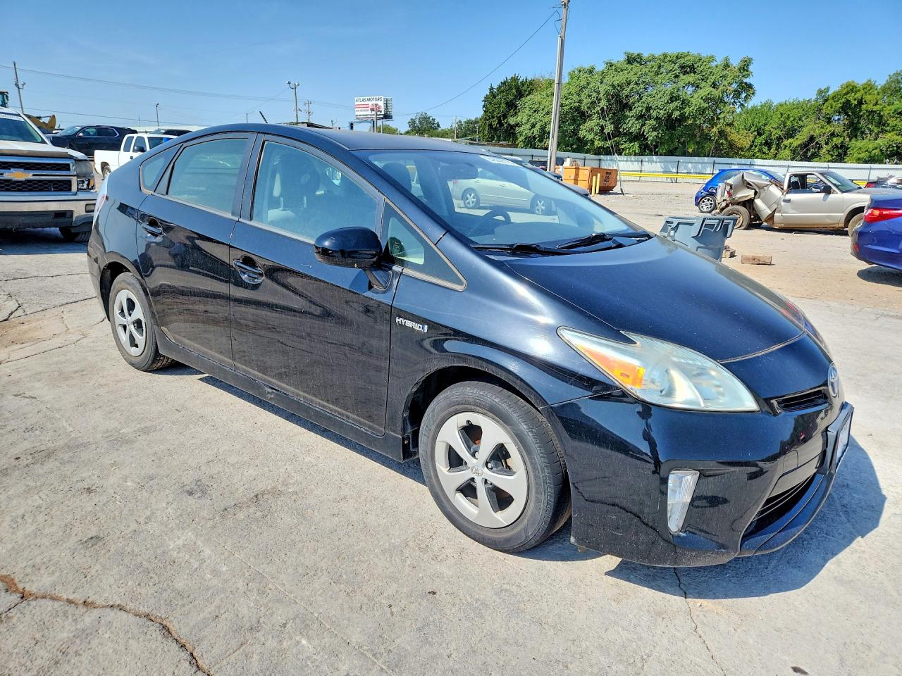 2014 Toyota Prius Two Black vin: JTDKN3DUXE0372171