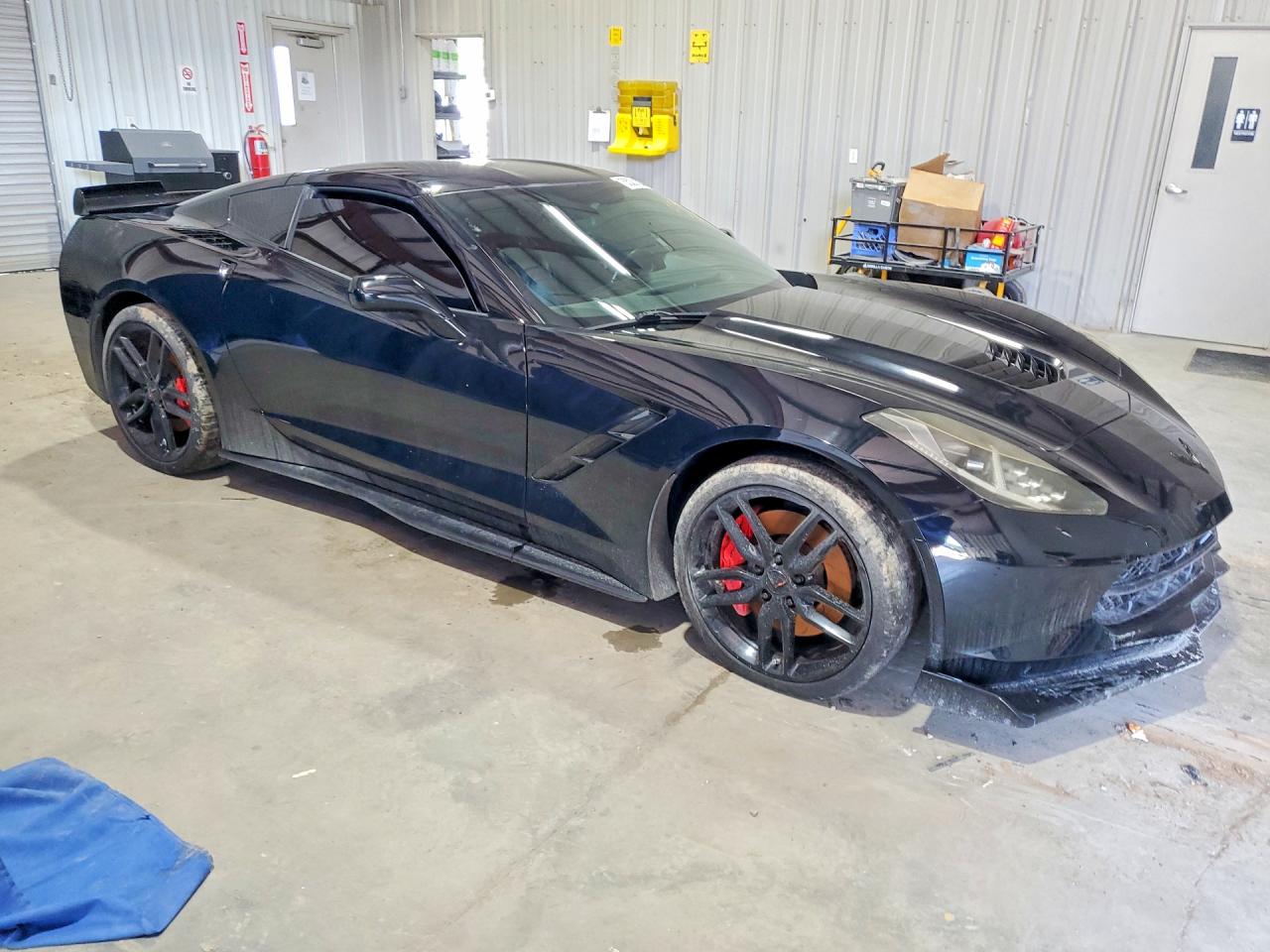 2014 Chevrolet Corvette Stingray Z51 1lt Черный vin: 1G1YG2D70E5125536