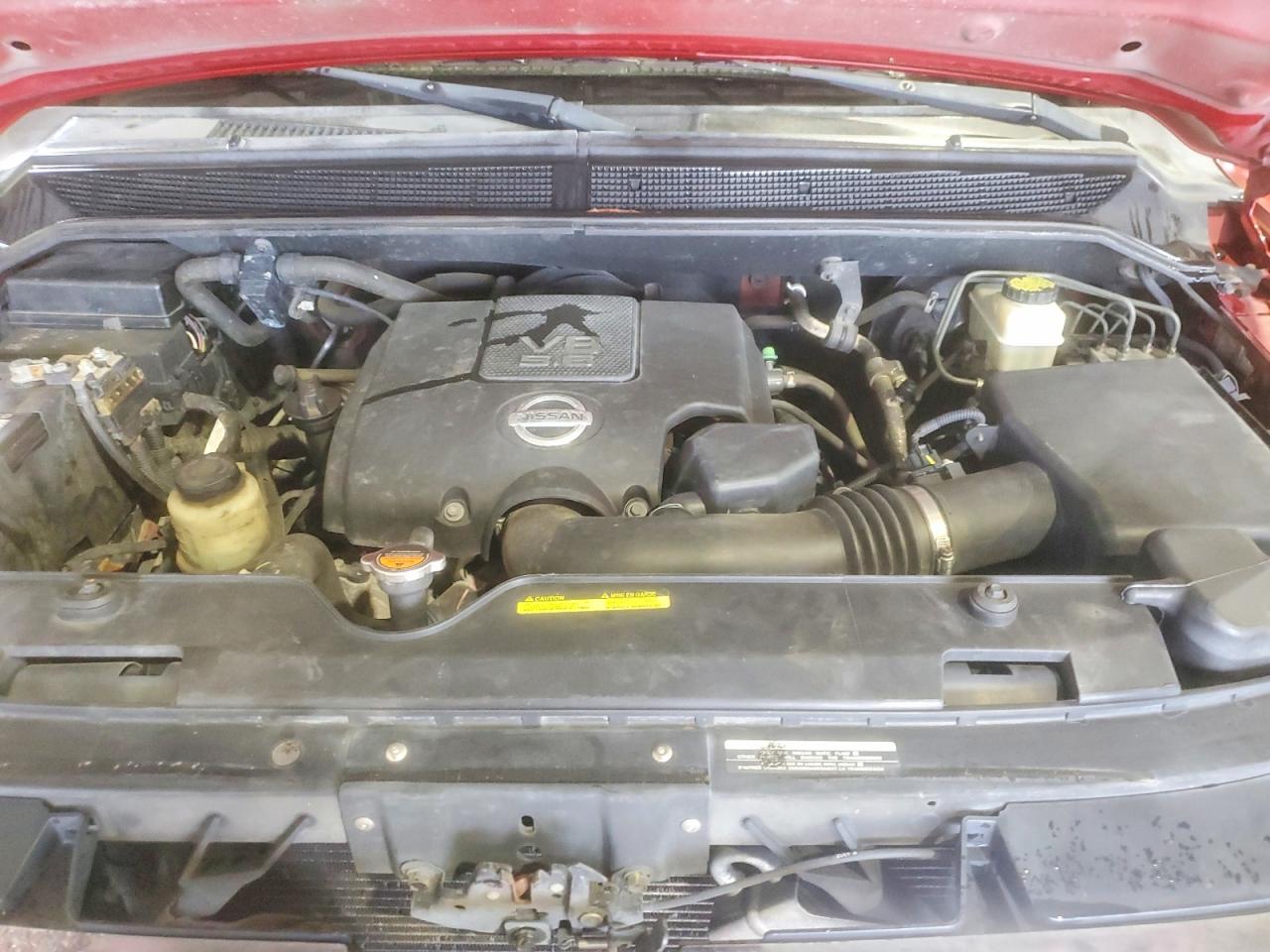 2015 Nissan Titan Sv Red vin: 1N6AA0EDXFN514573