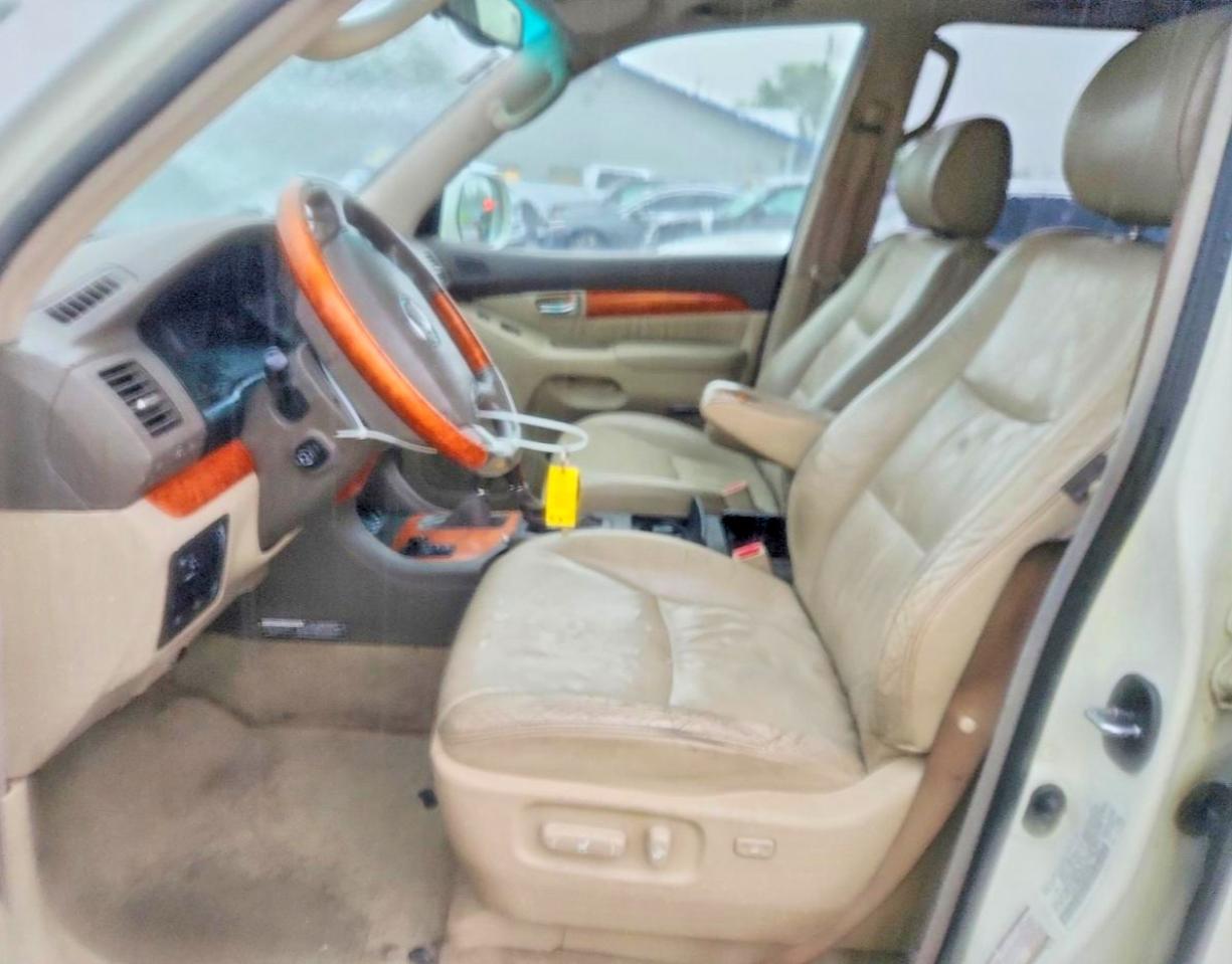 2004 Lexus Gx 470 White vin: JTJBT20X640032396